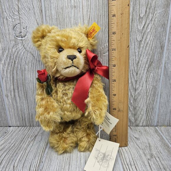Steiff Declaration of Love Teddy Bear 028113 Liebeserklärung Mohair Germany NWT - Picture 9 of 9